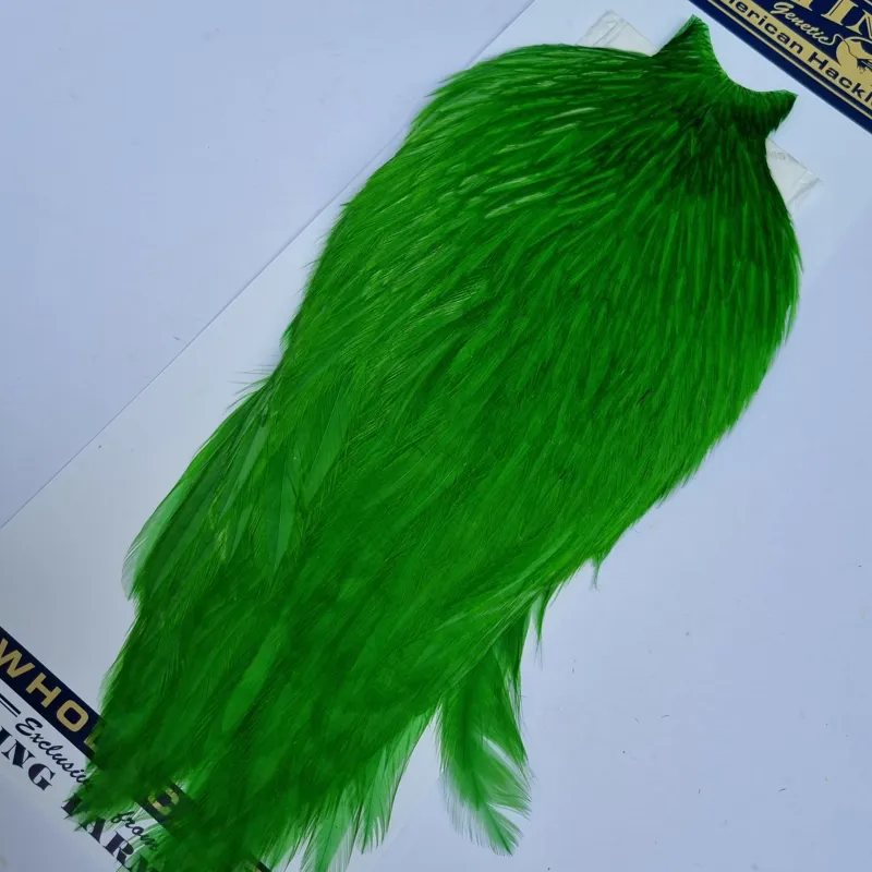 Whiting American Rooster Cape in  Highlander Green-1